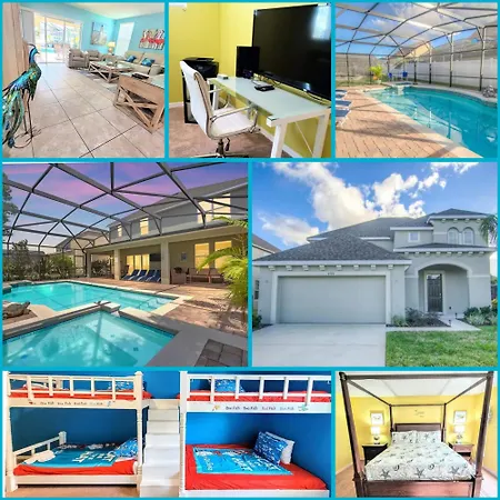 Lovely 6 Bedroom Home With Private Pool For Up To 14 Guests Near Disney
